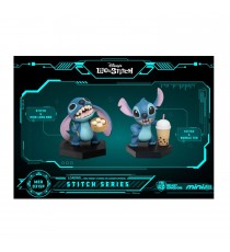 Figurine Disney - Pack 2 Stitch Asian Cuisine Mini Egg Attack 8cm