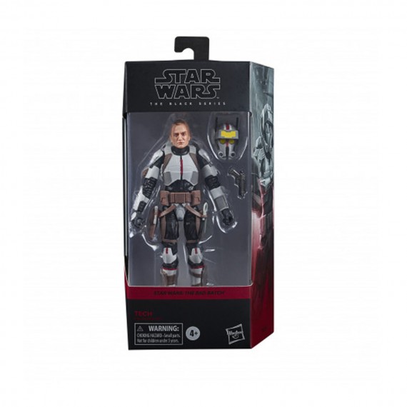 Figurine Star Wars Bad Batch - Tech Black Series 15cm