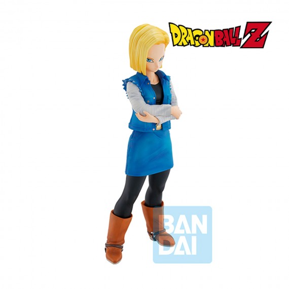 Figurine DBZ - Android No.18 Ichibansho Android Fear 23cm