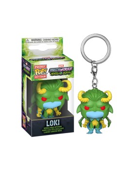 Porte Clé Marvel Monster Hunters - Loki Pocket Pop 4cm