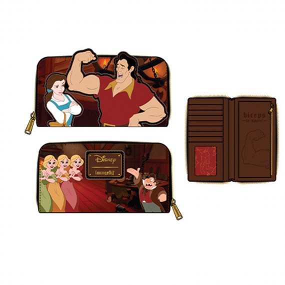 Portefeuille Disney - Villains Scene Gaston