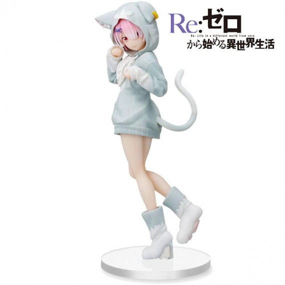 Figurine Re Zero Starting Life In Another World - Great Spirit Puck Ram 20cm