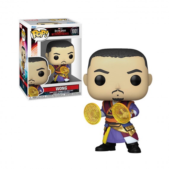 Figurine Marvel Dr Strange Multiverse Of Madness - Wong Pop 10cm