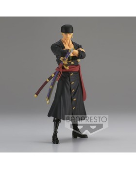 Figurine One Piece - Roronoa Zoro DXF Grandline Series Wanokuni Vol 5  17cm