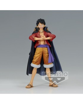 Figurine One Piece - Luffy DXF Grandline Series Wanokuni Vol 4 16cm