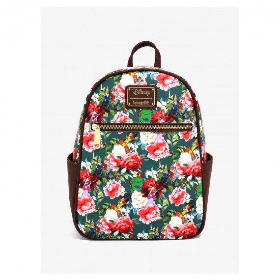 Mini Sac A Dos Disney - Robin Des Bois Floral Exclu