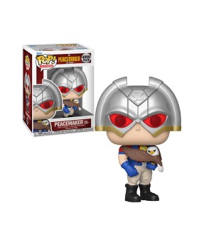 Figurine DC Peacemaker  - Peacemaker W/ Eagly Pop 10cm