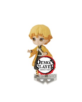Figurine Demon Slayer Kimetsu No Yaiba - Zenitsu Agatsuma Q Posket Petit 7cm