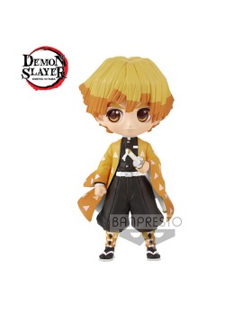 Figurine Demon Slayer Kimetsu No Yaiba - Zenitsu Agatsuma II Ver A Q Posket 14cm