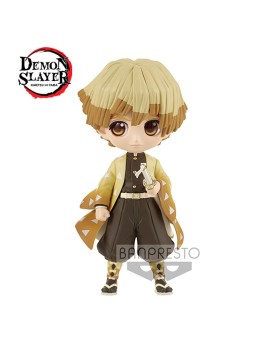 Figurine Demon Slayer Kimetsu No Yaiba - Zenitsu Agatsuma II Ver B Q Posket 14cm