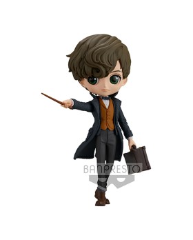 Figurine Harry Potter Les Animaux Fantastiques - Newt Scamander II Q Posket 15cm