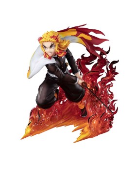 Figurine Demon Slayer Kimetsu No Yaiba - Kyojuro Rengoku Flame Hashira 15cm