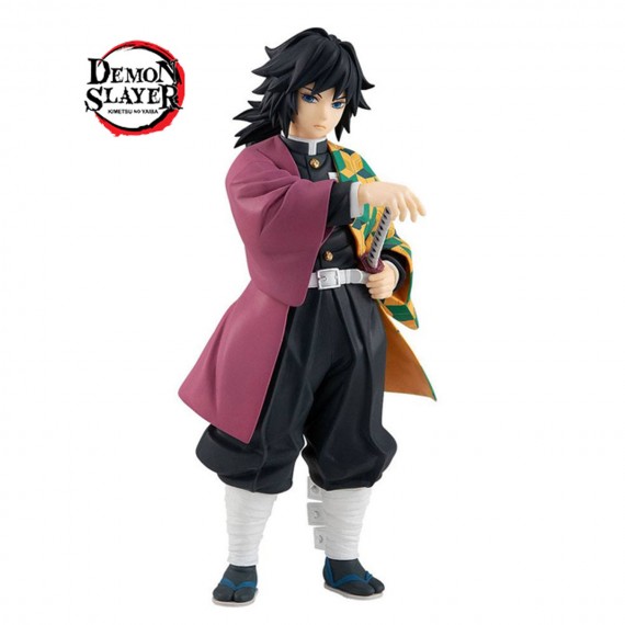 Figurine Demon Slayer Kimetsu No Yaiba - Giyu Tomioka 17cm