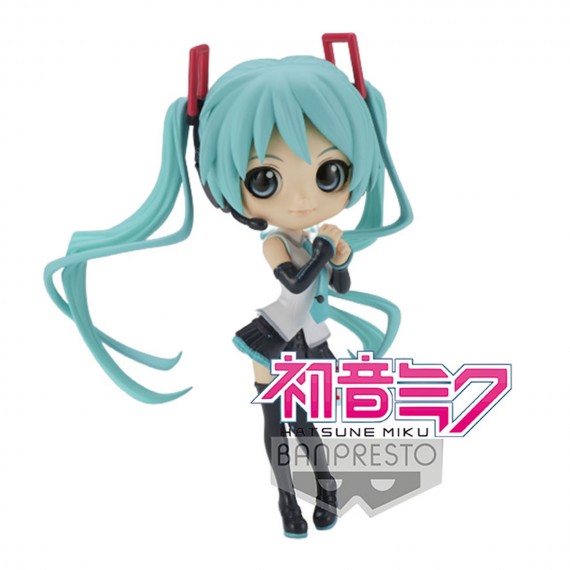 Figurine Vocaloid - Hatsune Miku V4X Style Ver B Q Posket 14cm