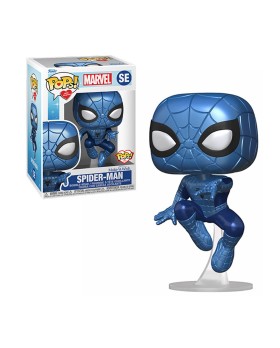 Figurine Marvel - Spider-Man Metallic Make A Wish Pop 10cm