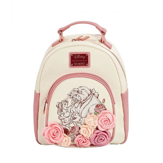 Mini Sac A Dos Disney - La Belle Et La Bete Flower Exclu