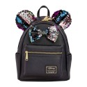 Mini Sac A Dos Disney - Black Minnie Sequin Exclu