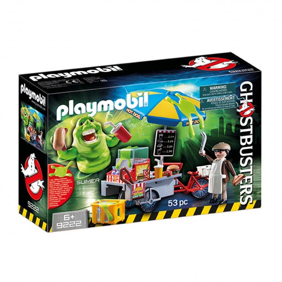 Figurine Playmobil Ghostbusters - Bouffe-Tout Stand Hot-Dog