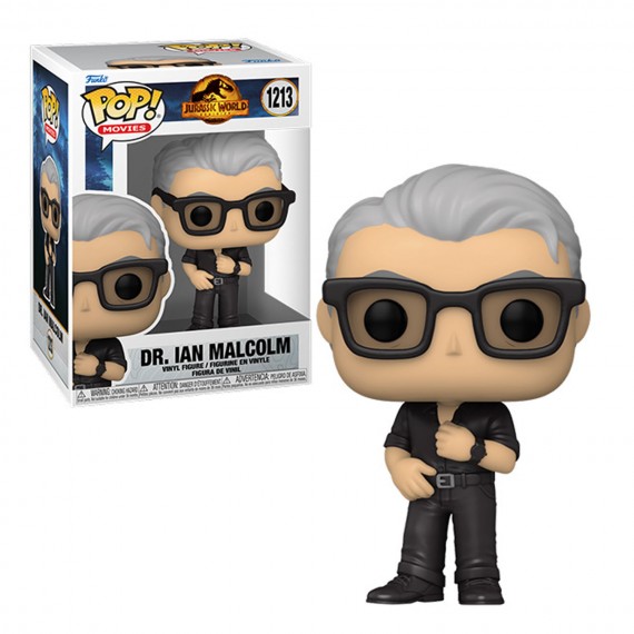 Figurine Jurassic World 3 - Dr Ian Malcolm Pop 10cm