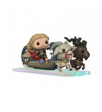 Figurine Marvel Thor Love & Thunder - Thor W/Goat Boat Pop Ride 15cm