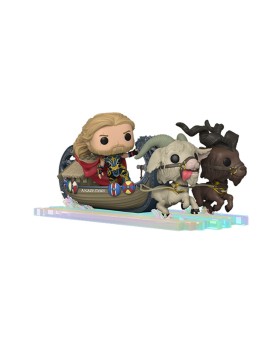 Figurine Marvel Thor Love & Thunder - Thor W/Goat Boat Pop Ride 15cm