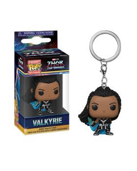 Porte Clé Marvel Thor Love & Thunder - Valkyrie Pocket Pop 4cm