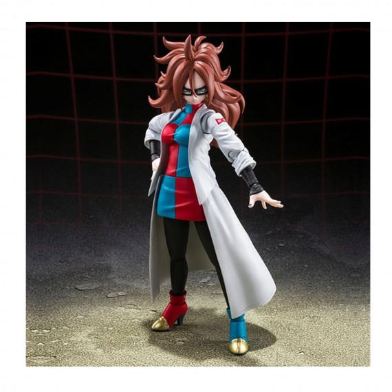 Figurine DBZ - Android 21 Lab Coat SH Figuarts 15cm