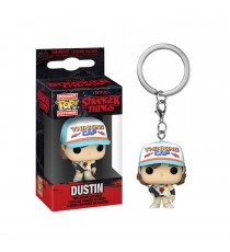 Porte Clé Stranger Things - Dustin Season 4 Pocket Pop 4cm