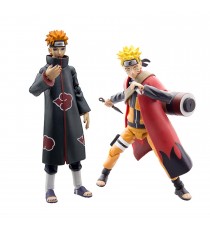 Figurine Naruto - 2 Pack Sage Mode Naruto Vs Pain 10cm