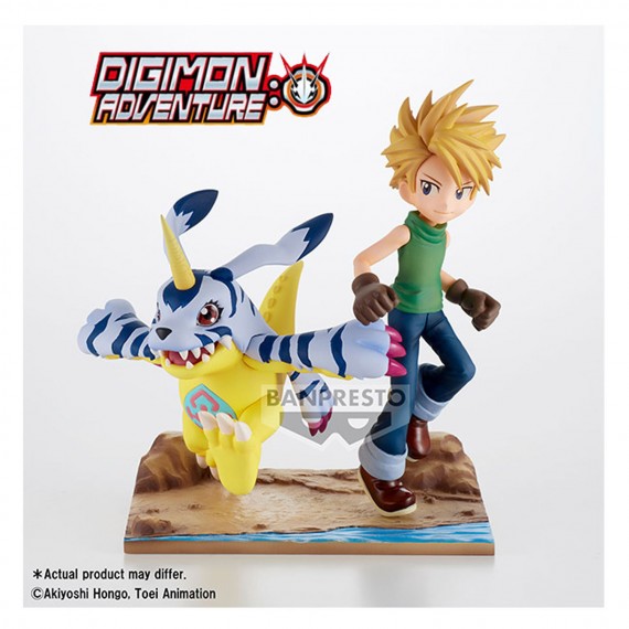 Figurine Digimon - Yamato & Gabumon 15cm