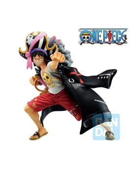 Figurine One Piece Movie Red - Monkey.D.Luffy Ichibansho 13cm