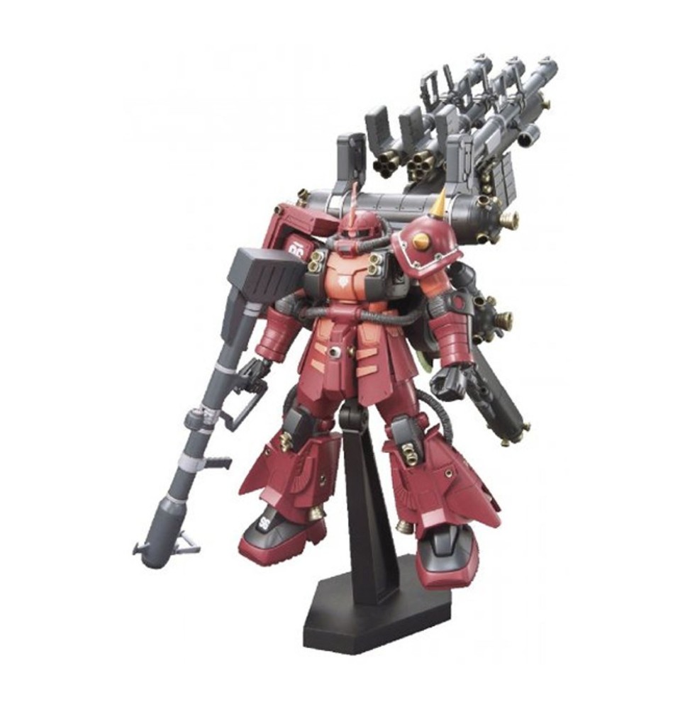 Maquette Gundam - Zaku II High Mobility Type  Psycho Thunderbolt Gunpla HG 1/144 13cm