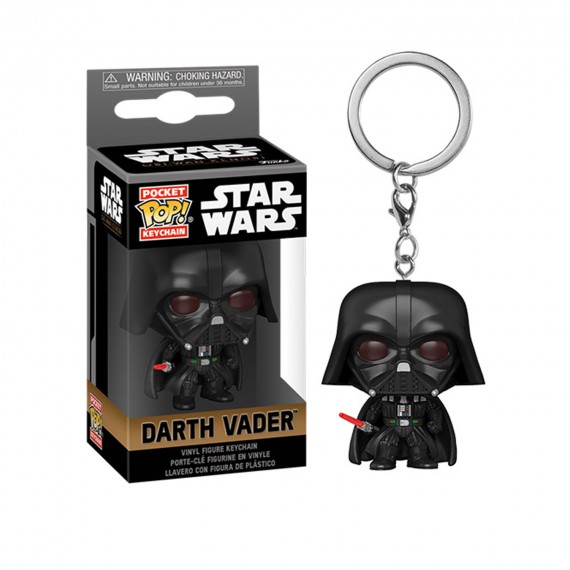 Porte-clé Obi-Wan Kenobi - Darth Vader Pocket Pop 4cm