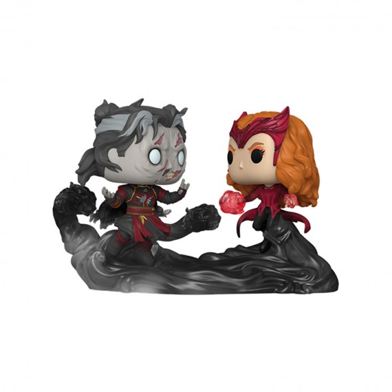 Figurine Marvel Dr Strange Multiverse Of Madness - Dead Strange & The Scarlet Witch Pop 10cm