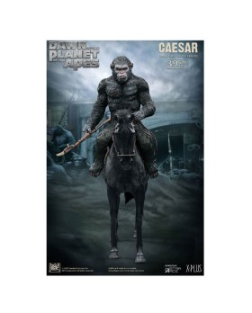 Figurine La Planète des Singes L'Affrontement - Caesar With Spear 39cm