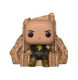 Figurine DC Black Adam - Black Adam on Throne Deluxe Pop 10cm