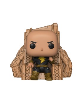 Figurine DC Black Adam - Black Adam on Throne Deluxe Pop 10cm