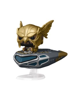 Figurine DC Black Adam - Hawkman in Cruiser Pop Ride 15cm