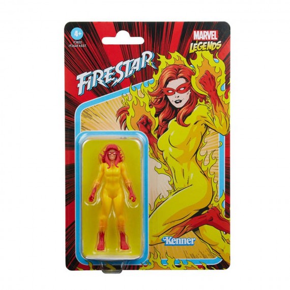 Figurine Marvel Legends - Retro Firestar 10cm