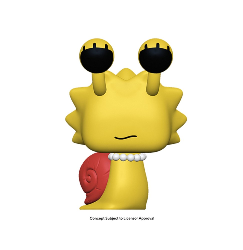 Figurine Simpsons - Snail Lisa Pop 10cm