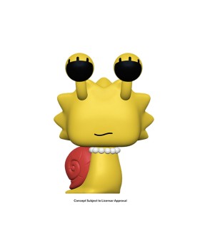 Figurine Simpsons - Snail Lisa Pop 10cm