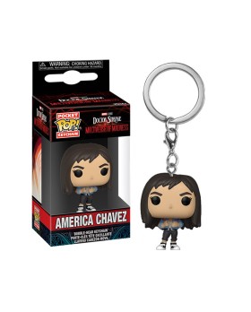 Porte Clé Marvel Dr Strange Multiverse Of Madness - America Chavez Pocket Pop 4cm