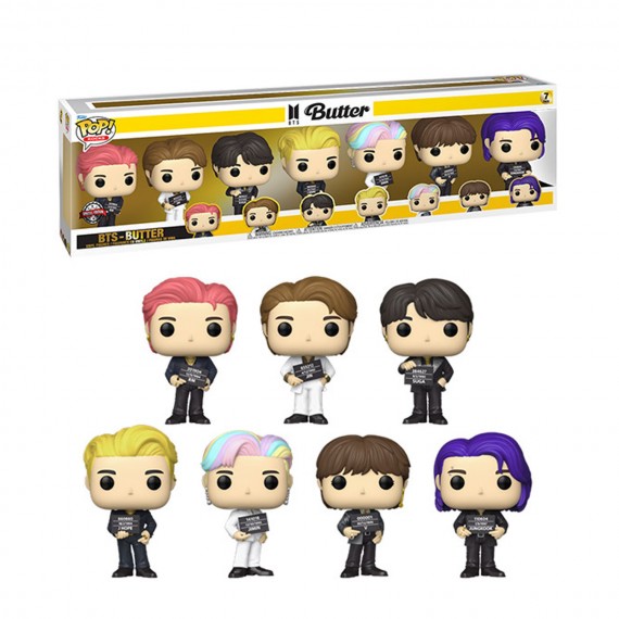 Figurine BTS - Pack 7 Butter Bts Pop 10cm