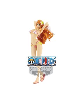 Figurine One Piece - Nami Ver B Grandline Girls On Vacation 20cm
