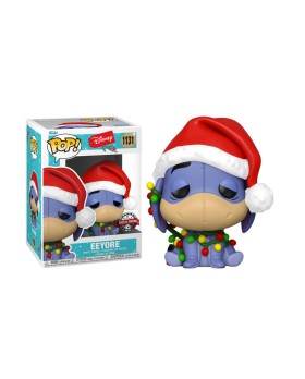 Figurine Disney - Eeyore Bourriquet Guirlande Exclu Pop 10cm