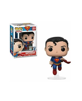 Figurine DC Comic - Superman Flying 80Th Anniv Exclu Pop 10cm