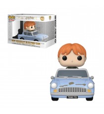 Figurine Harry Potter Chamber Secrets 20Th Anniv - Ron W/ Car Pop Ride 15cm