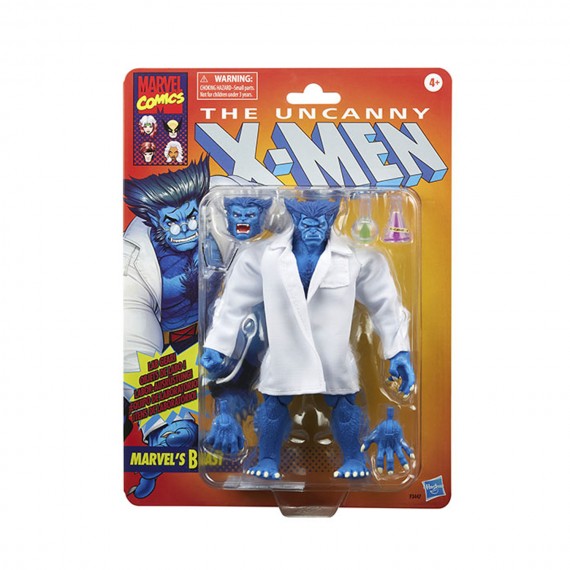 Figurine Marvel Legends Retro - X-Men Beast 15cm