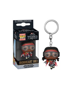 Porte Clé Marvel Black Panther Wakanda Forever - Ironheart MK1 Pocket Pop 4cm
