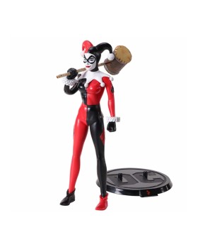 Figurine DC - Harley Quinn Jester Outfit Bendyfig 19cm